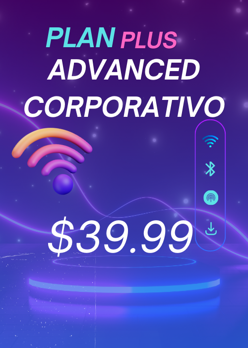 MEGATEL04 TELECOMUNICACIONES INTERNET POR FIBRA OPTICA PLAN PLUS ADVANCED CORPORATIVO